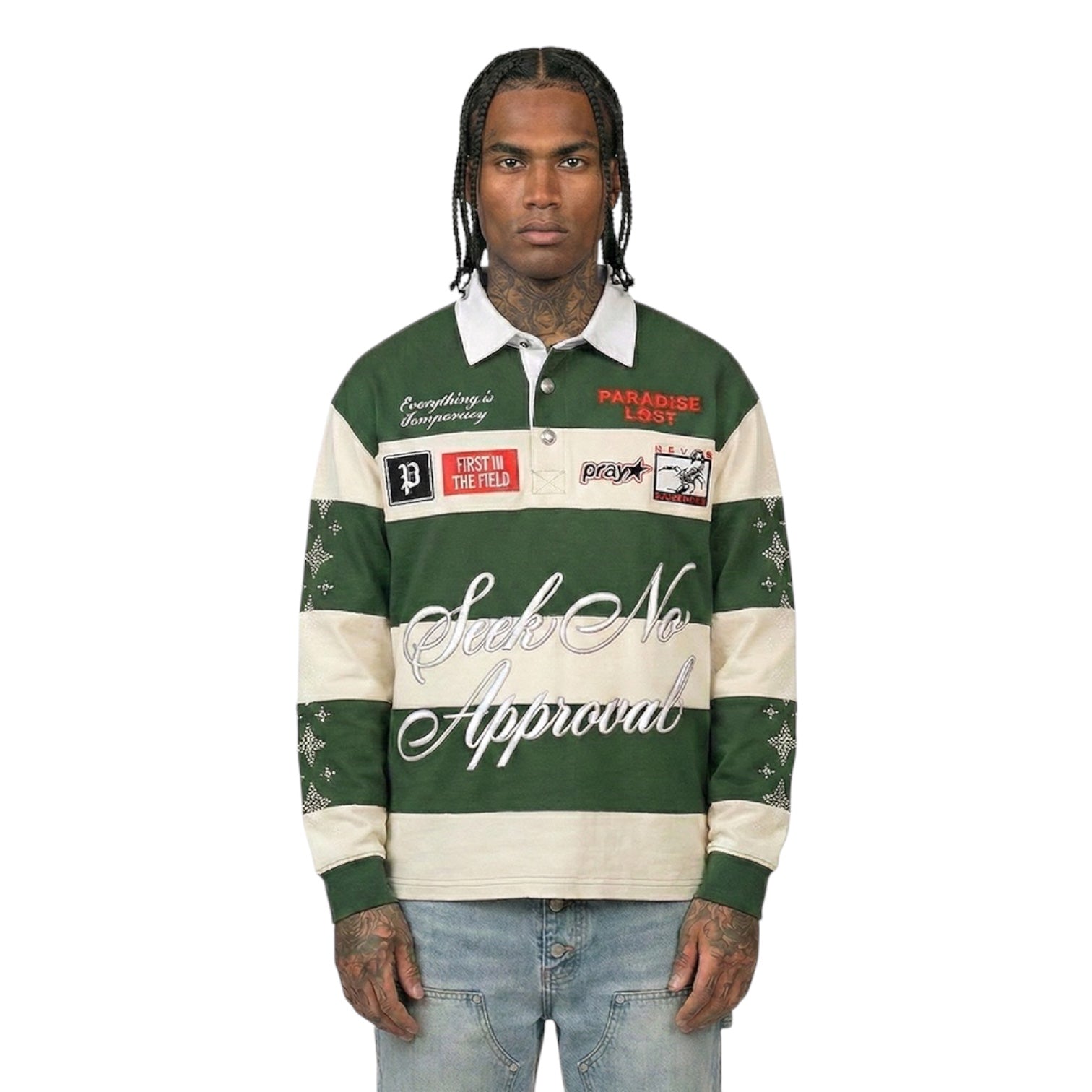 PARADISE LOST: Seek No Approval Rugby Polo PL00793