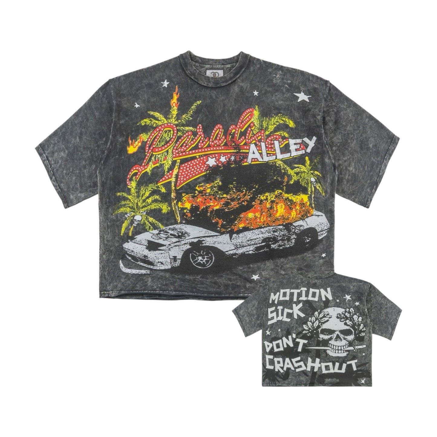 FROST ORIGINALS: Motion Sick Cropped Tee F132