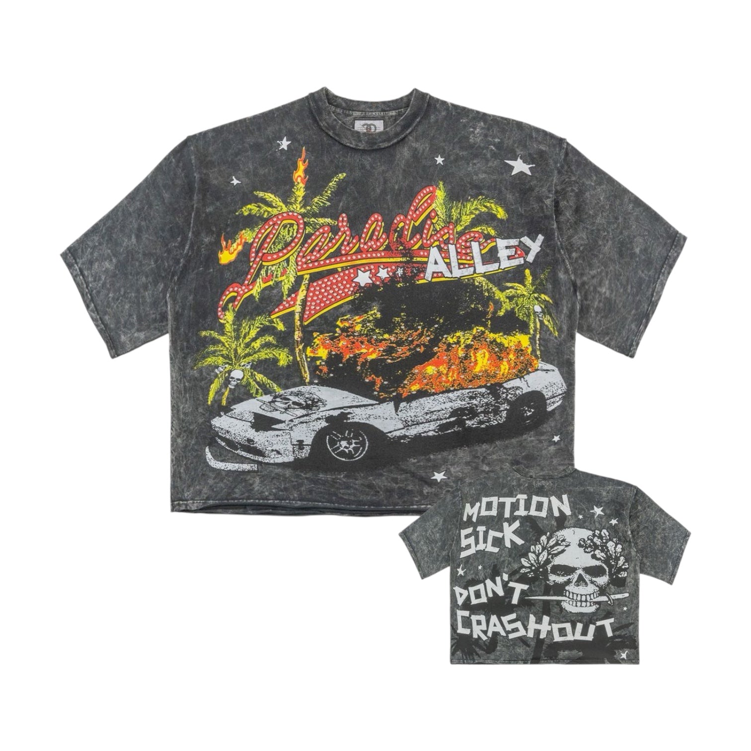 FROST ORIGINALS: Motion Sick Cropped Tee F132