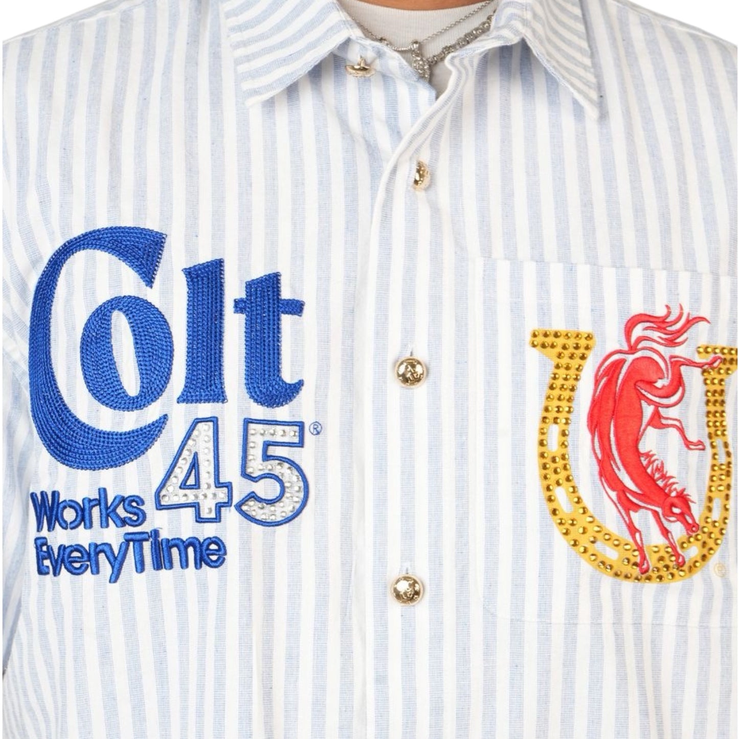 PREME: Colt 45 Mechanic Button Up 122