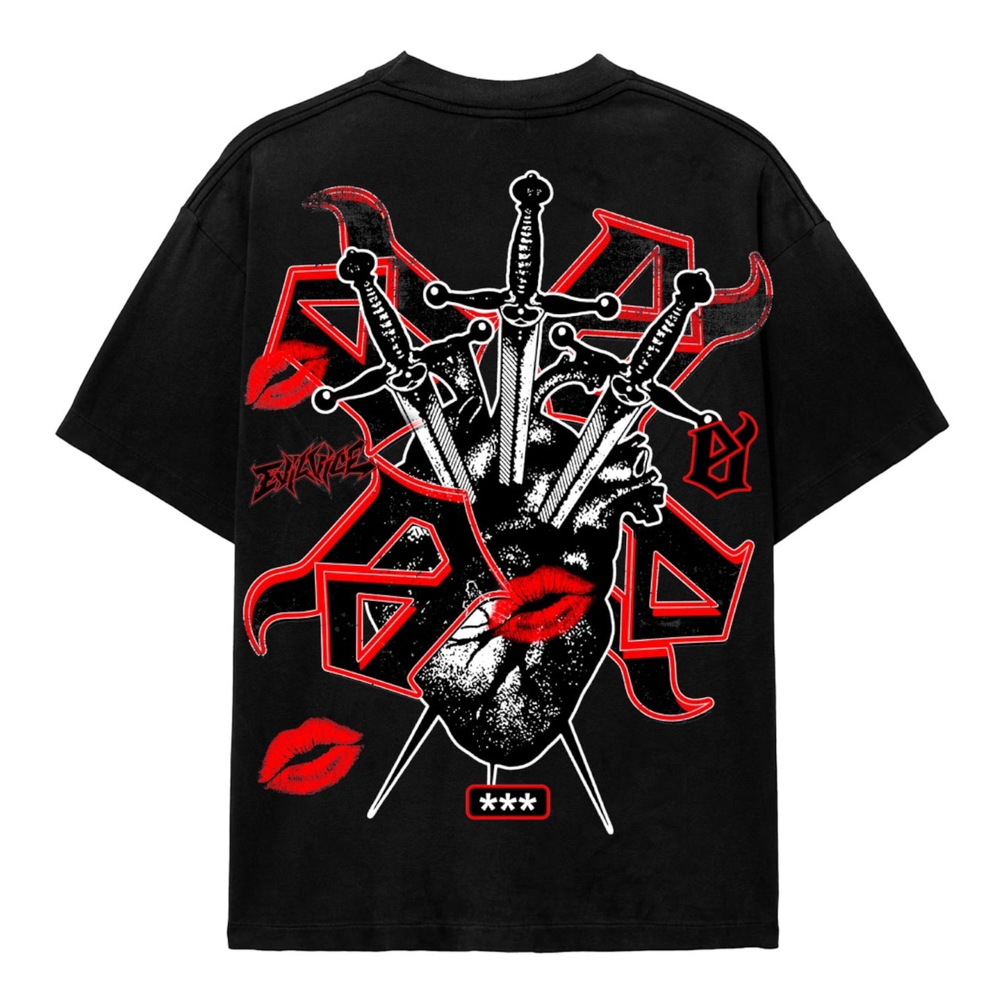 EVIL VICE: Holy Kiss SS Tee 16