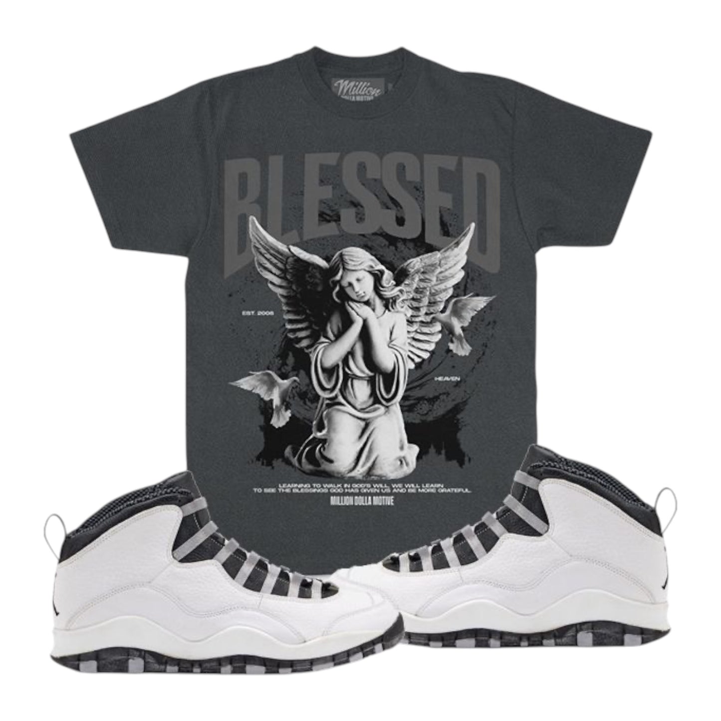 MILLION DOLLA MOTIVE: Blessed Angel SS Tee