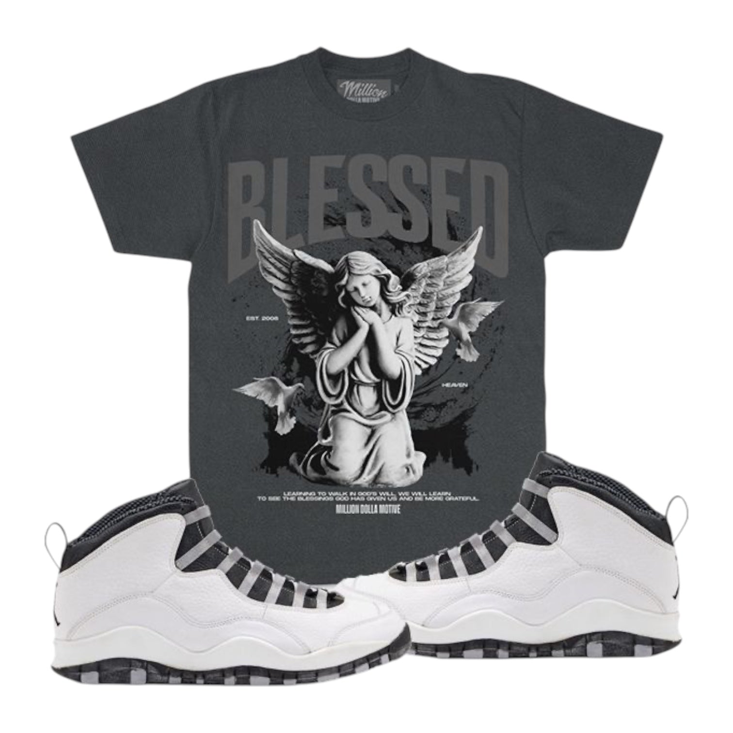 MILLION DOLLA MOTIVE: Blessed Angel SS Tee