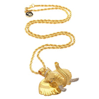 KING ICE: Elephant Necklace