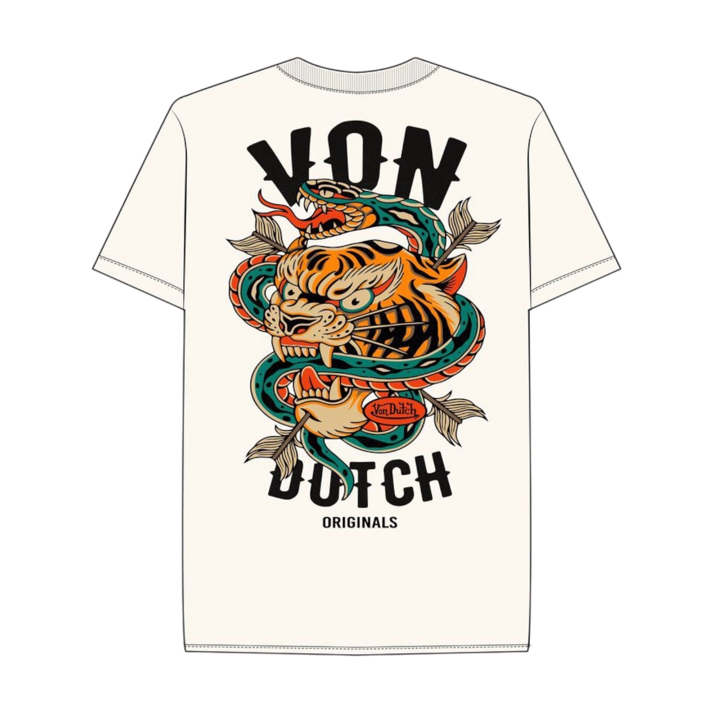 VON DUTCH: Snakes SS Tee 7132
