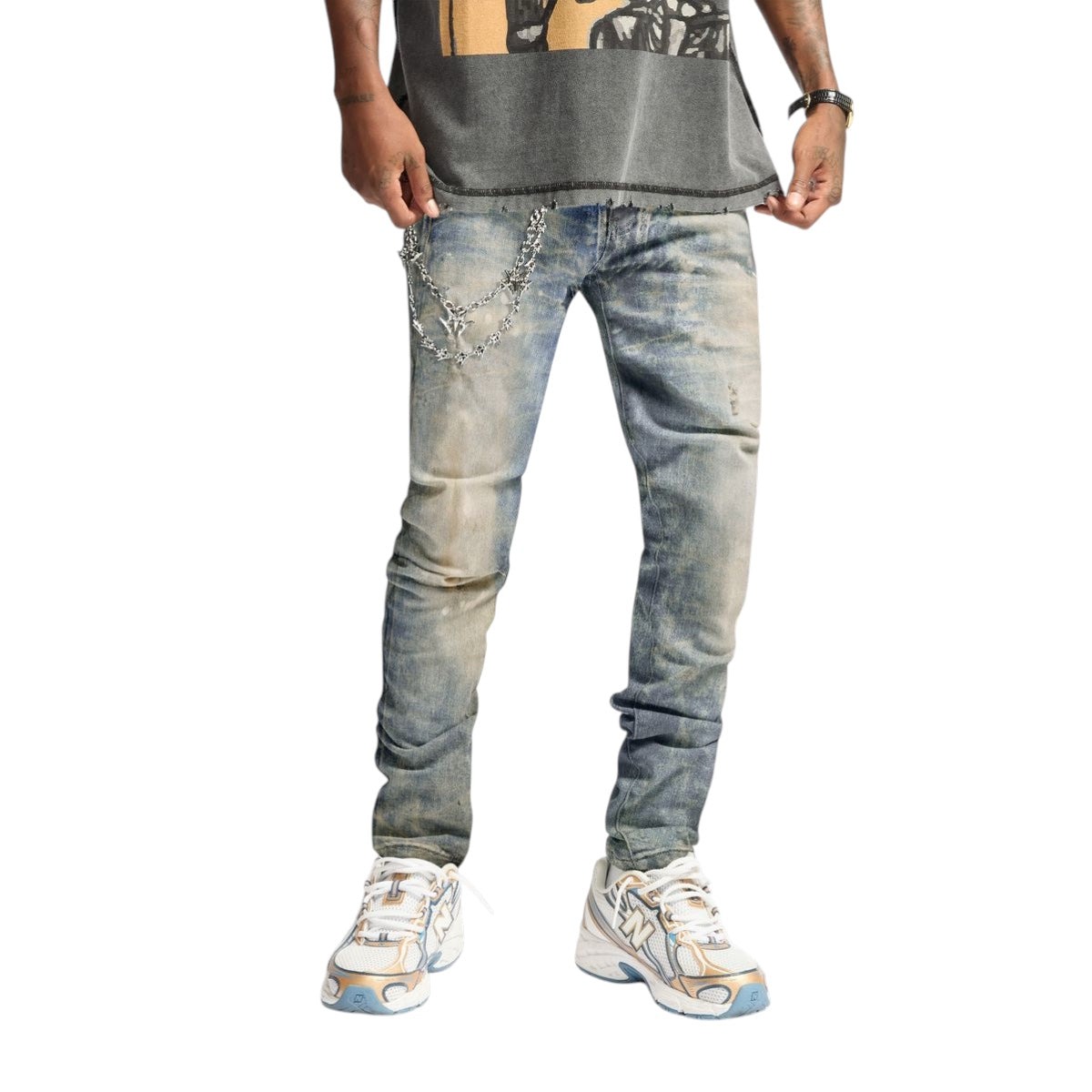 MELEE: Cobra Skinny Jeans