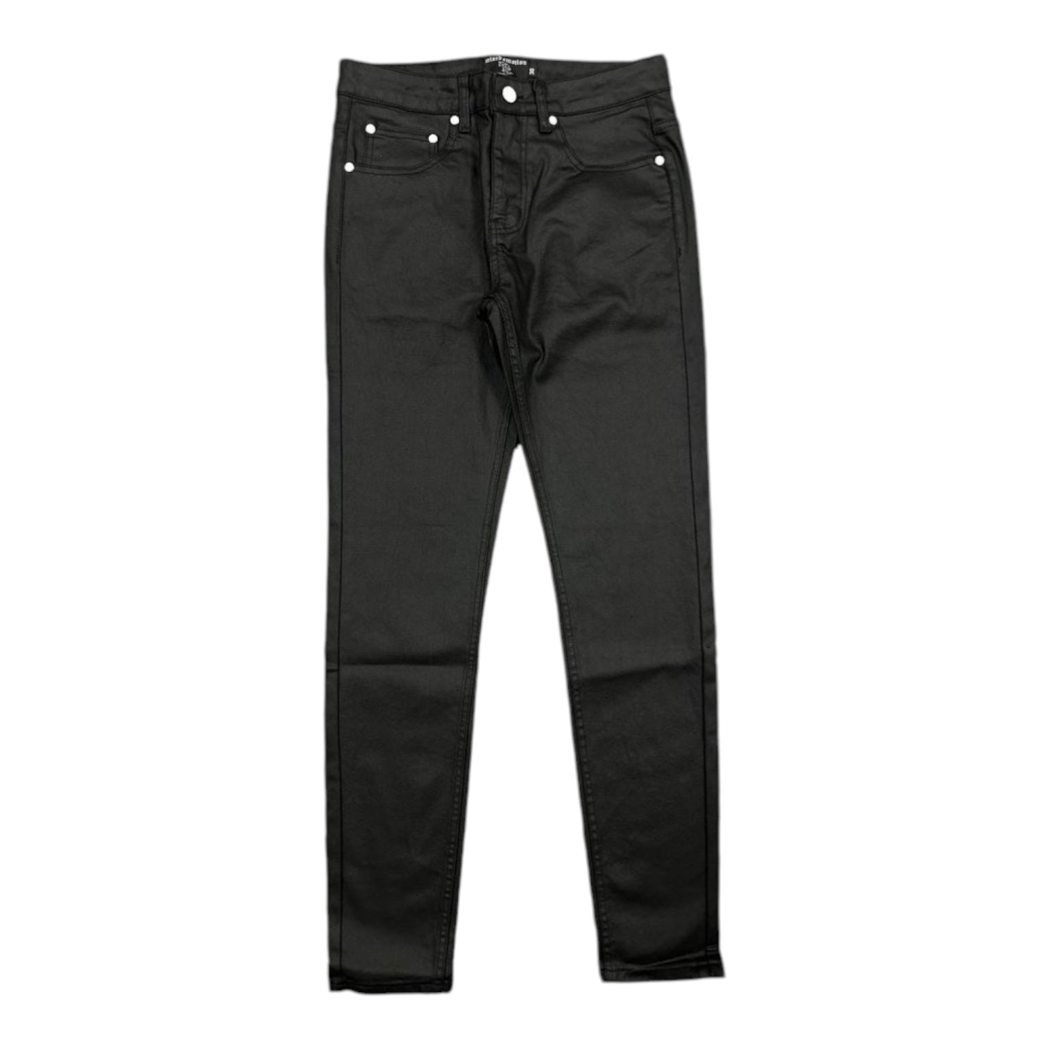 MIXED EMOTION: Blackout Wax Denim