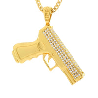 KING ICE: Iced G*n Necklace