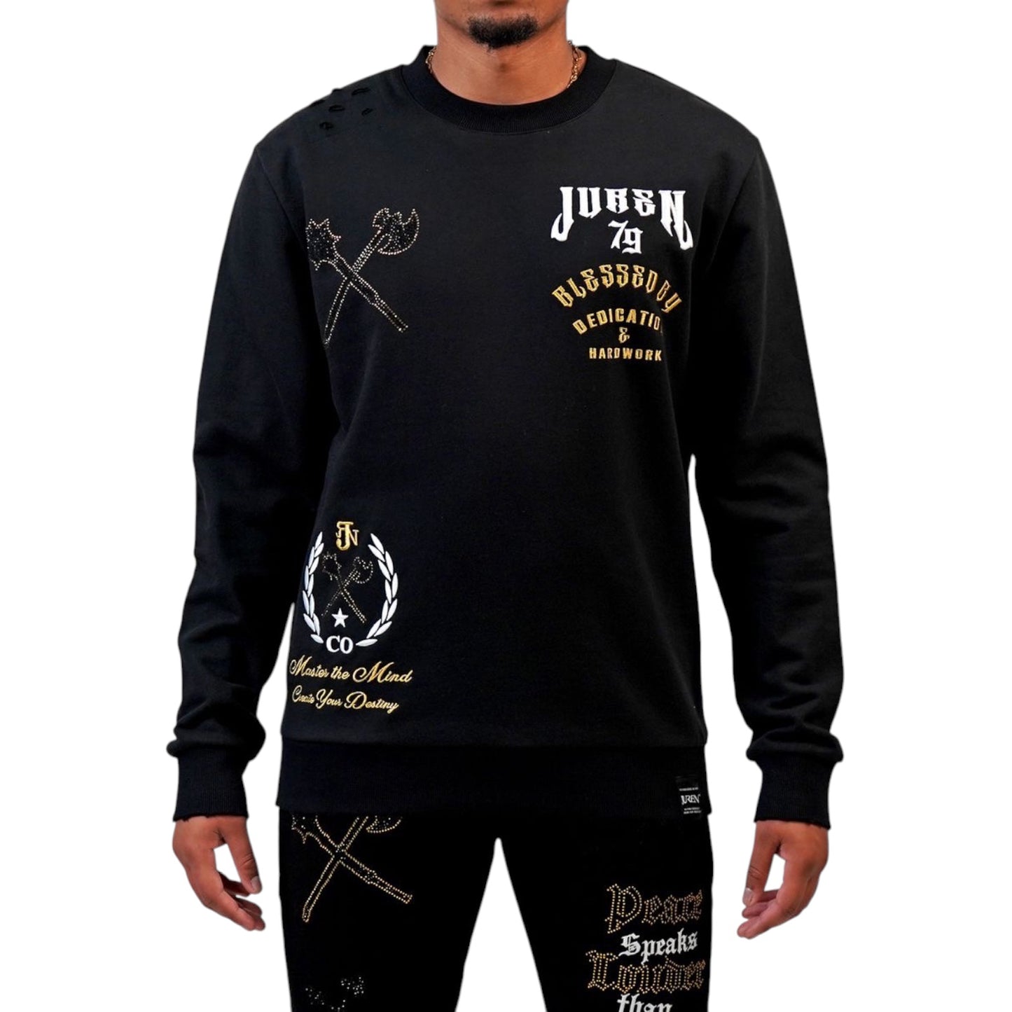 JUREN: Dedication and Hardwork LS Tee 003
