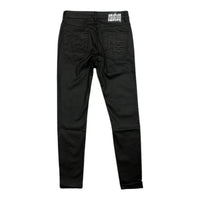 MIXED EMOTION: Blackout Wax Denim