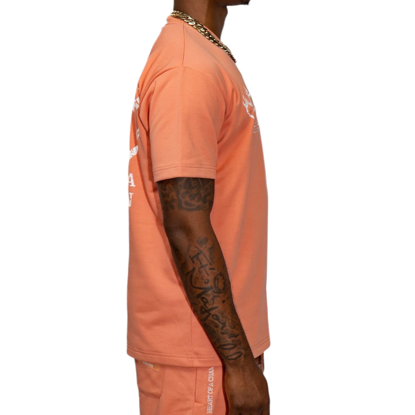 BLAC LEAF: Triple Heart SS Tee 125