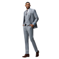 Sean Alexander: Solid 3pc Slim Suit M282SK-09