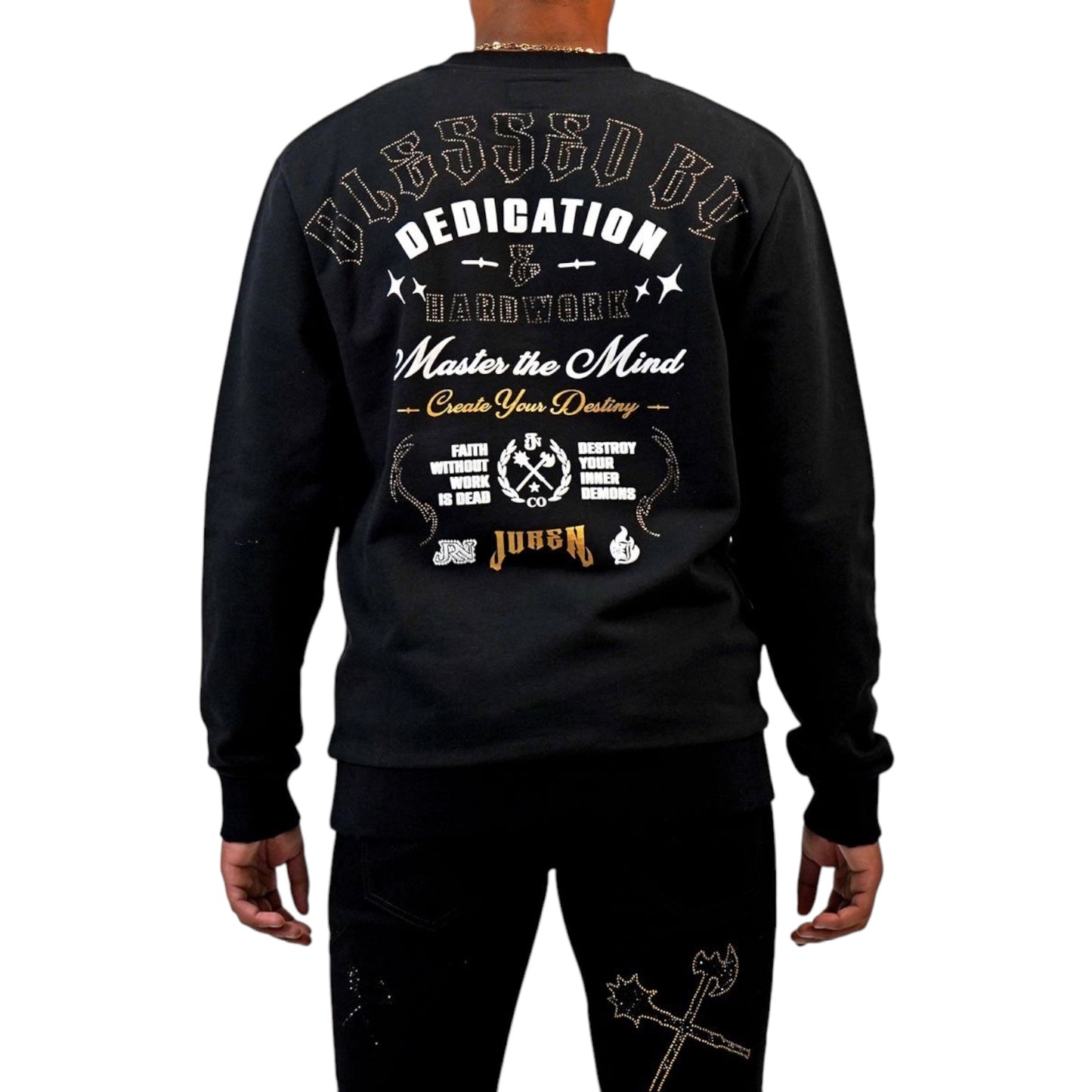 JUREN: Dedication and Hardwork LS Tee 003