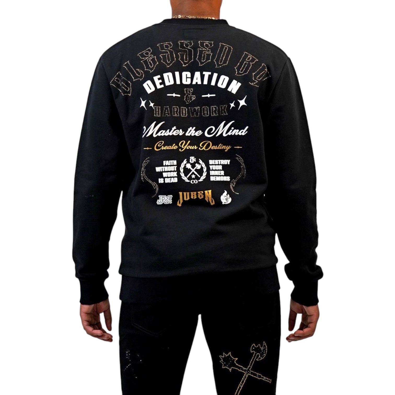 JUREN: Dedication and Hardwork LS Tee 003