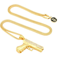 KING ICE: Iced G*n Necklace