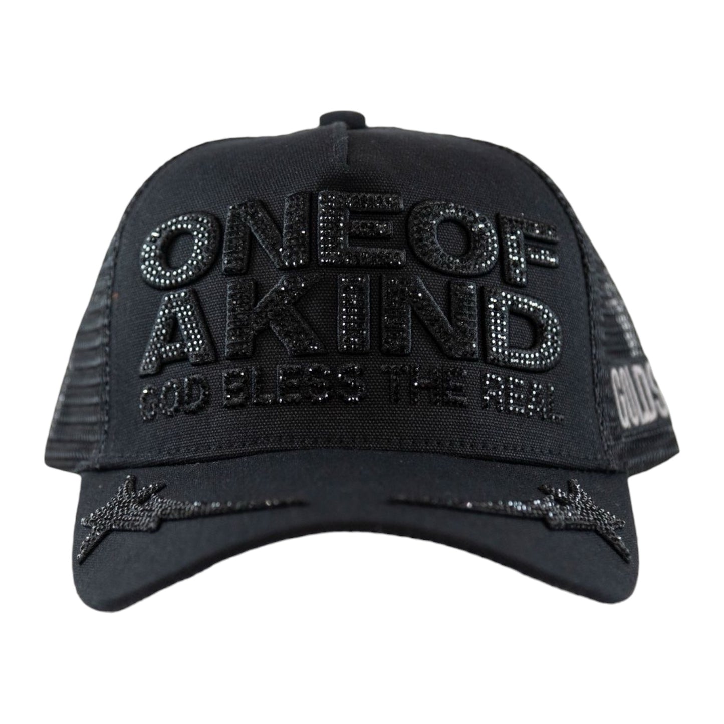 GOLD STAR HATS: One Of A Kind Rhinestone Trucker