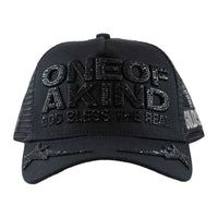 GOLD STAR HATS: One Of A Kind Rhinestone Trucker
