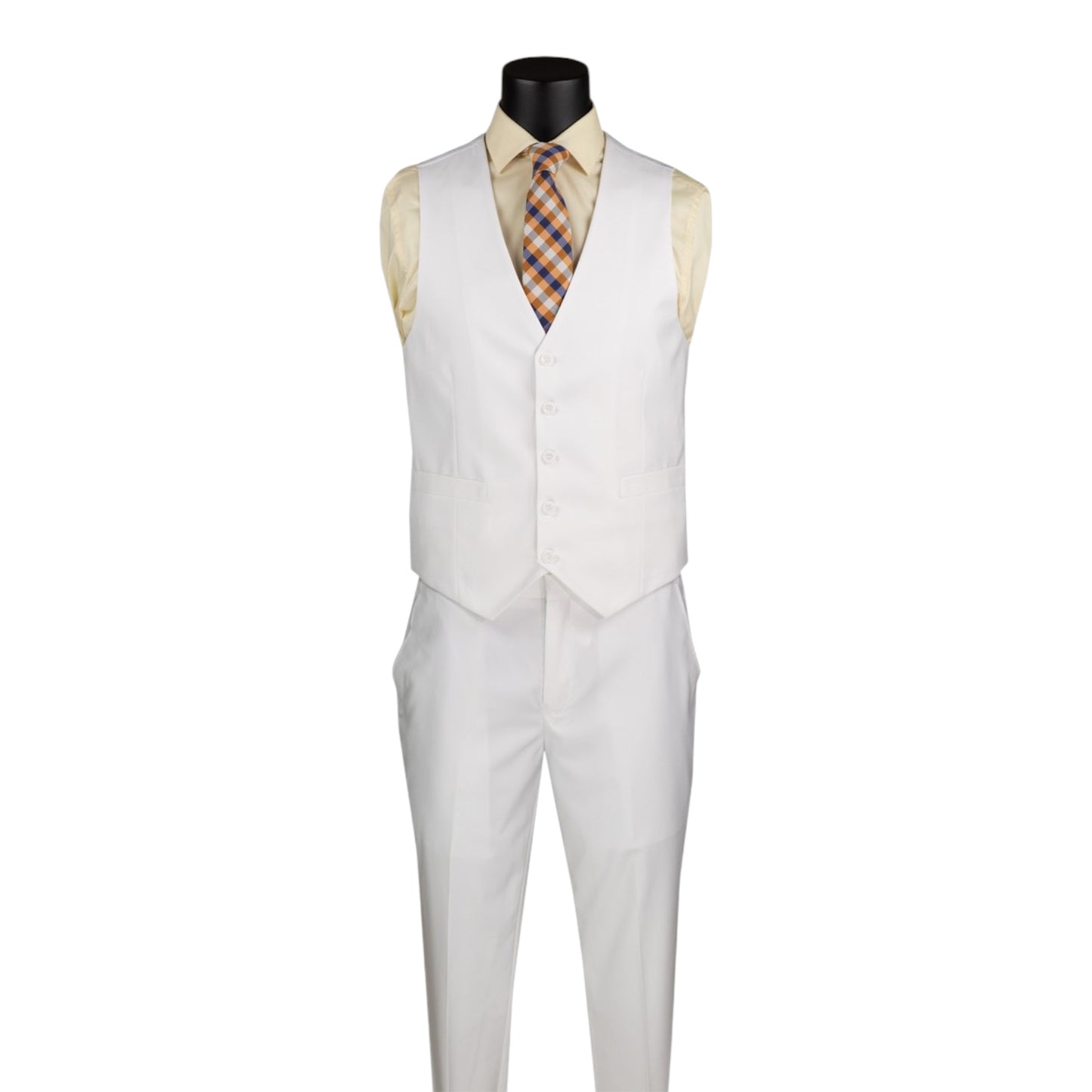 VINCI: 3pc Slim Solid Suit SV2900