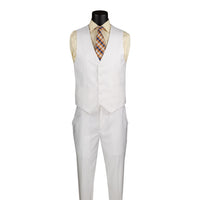 VINCI: 3pc Slim Solid Suit SV2900