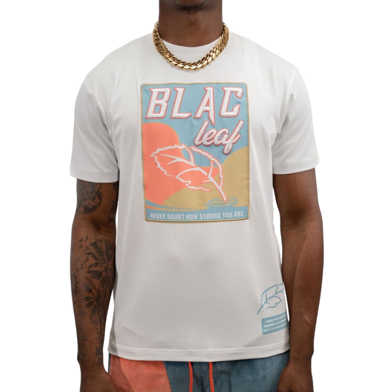 BLAC LEAF: Patch Leaf SS Tee 101