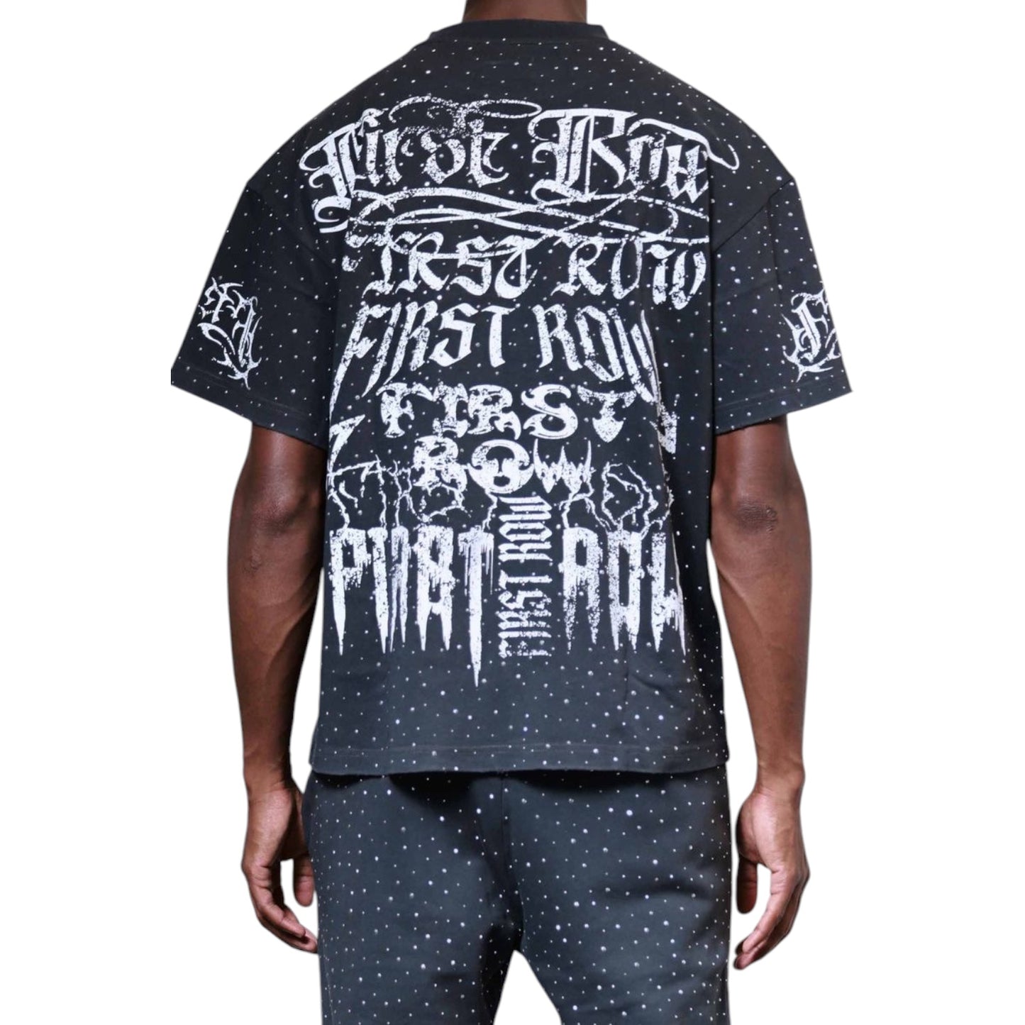 FIRST ROW: Tribal Studded SS Tee FRT2233