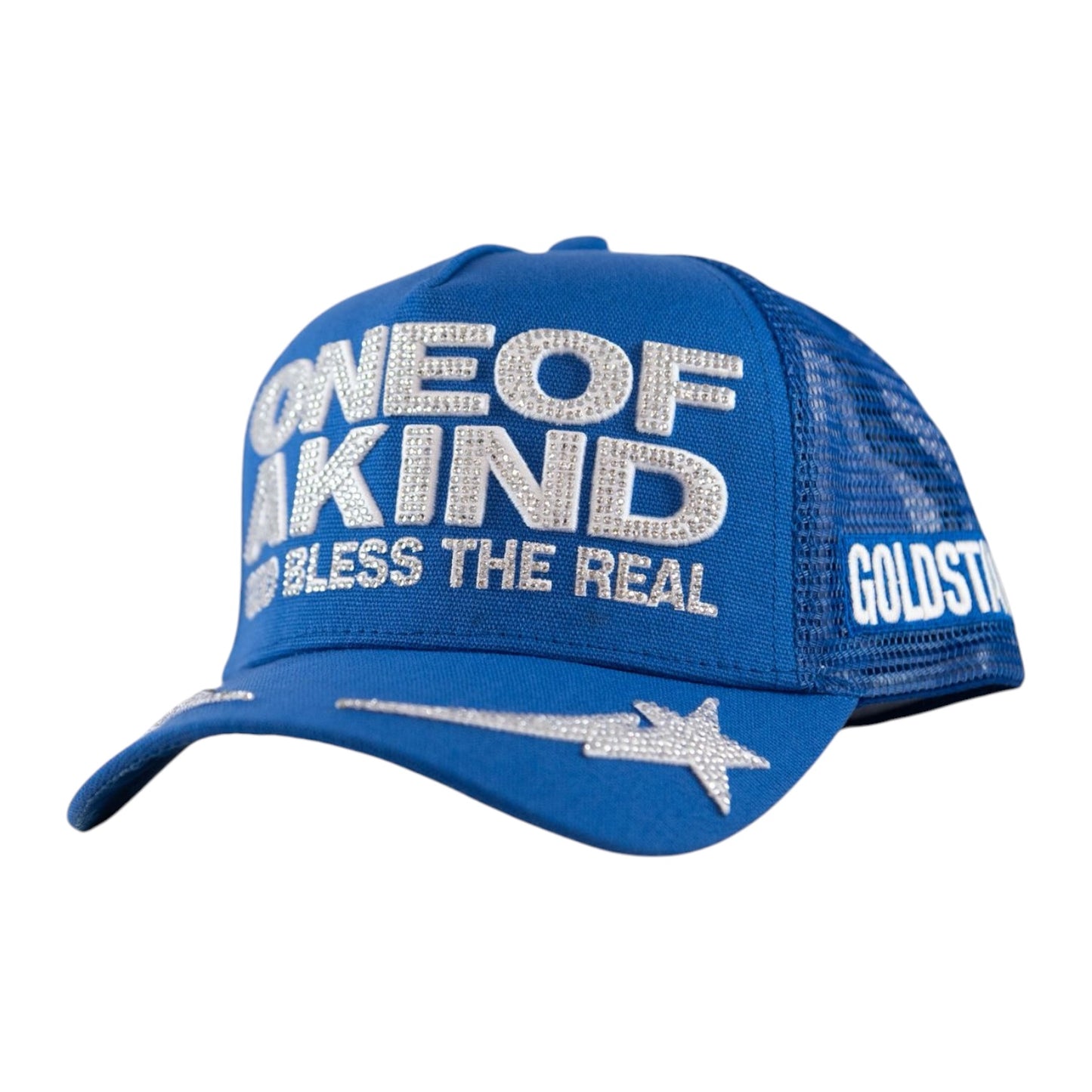 GOLD STAR HATS: One Of A Kind Rhinestone Trucker