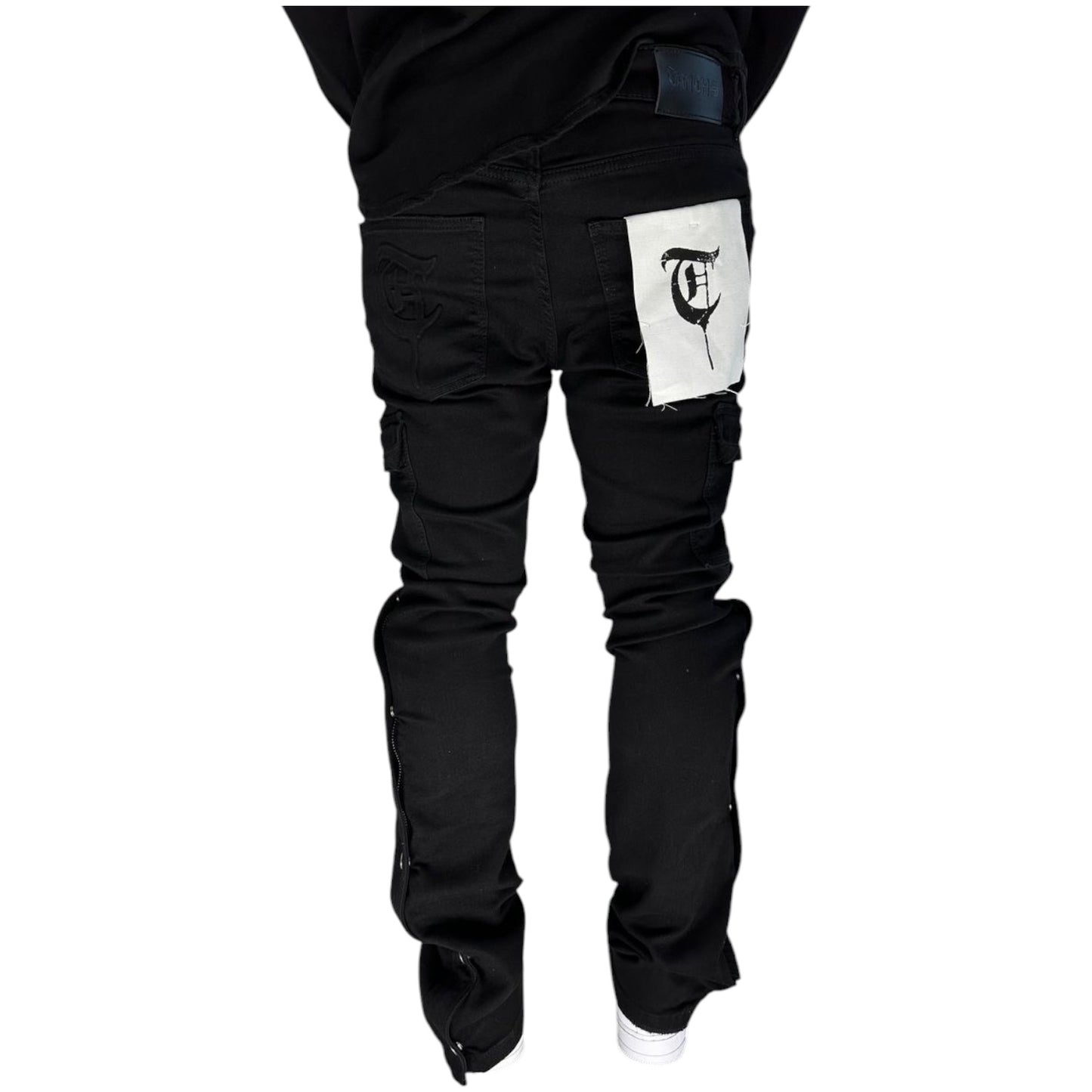 TRNCHS: Snap Stacked Denim T38