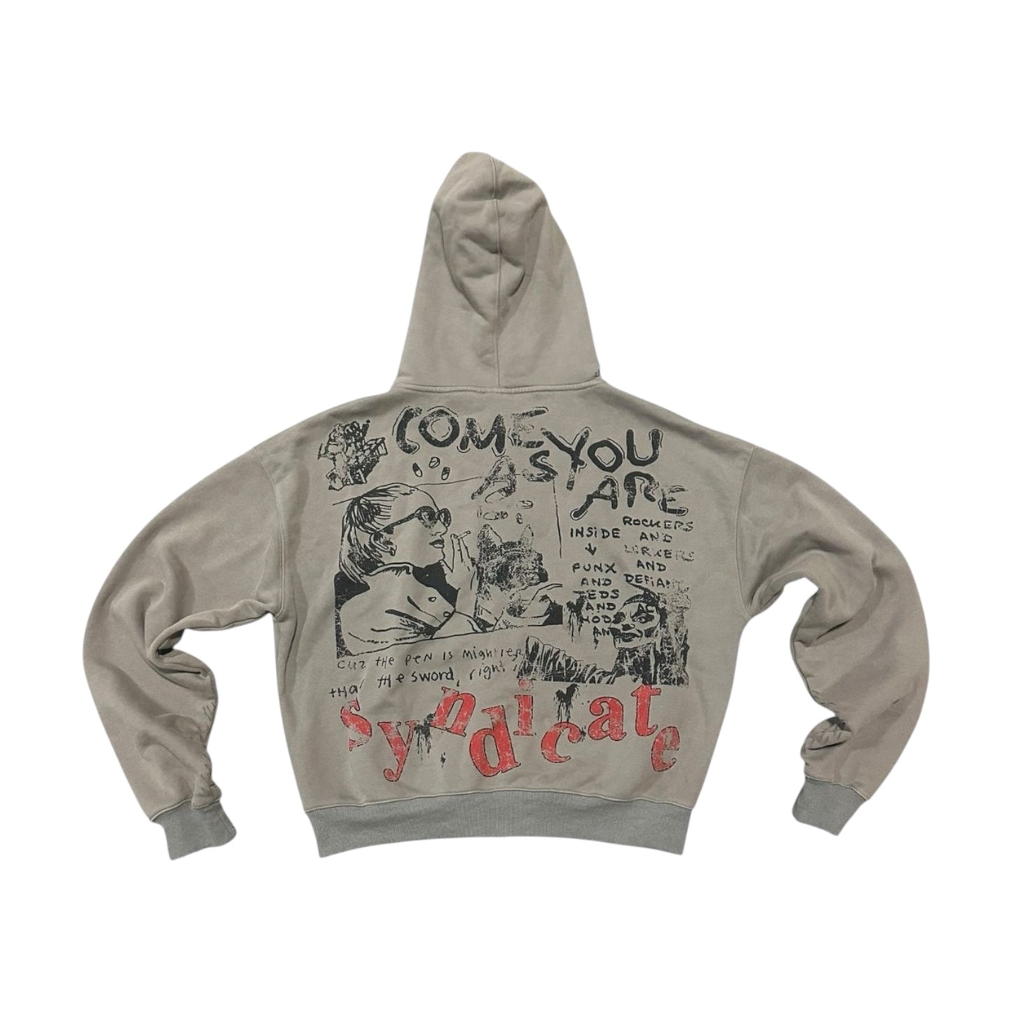 SYNDICATE: No Hope Zip Up Hoodie 3