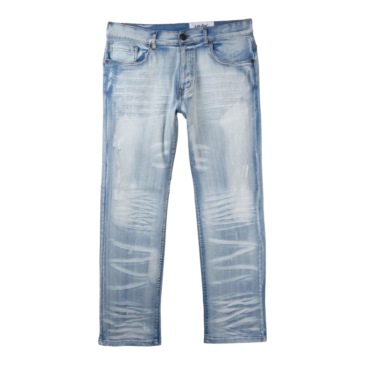 EVOLUTION: Faded Straight Denim 330457