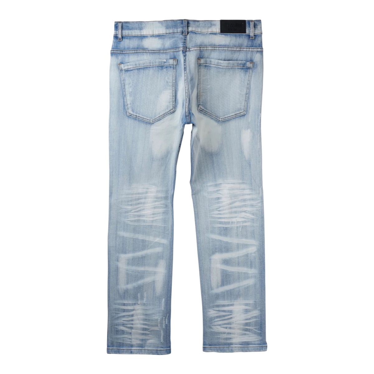 EVOLUTION: Faded Straight Denim 330457