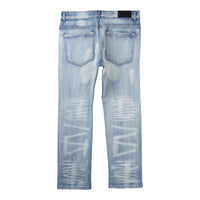 EVOLUTION: Faded Straight Denim 330457
