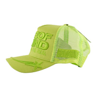 GOLD STAR HATS: One Of A Kind Faux Leather Trucker