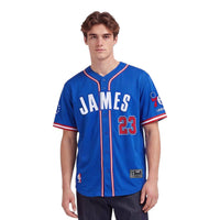 PRO STANDARD: Lebron James Mesh Button Down BP71517844
