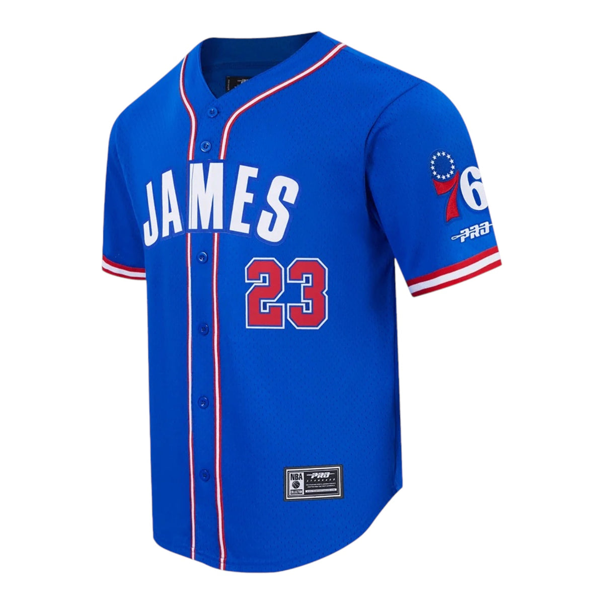 PRO STANDARD: Lebron James Mesh Button Down BP71517844