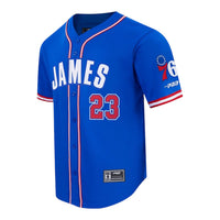 PRO STANDARD: Lebron James Mesh Button Down BP71517844