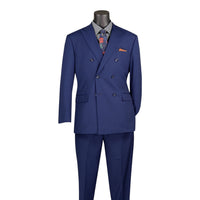 VINCI: 2pc. Modern Double Breasted Suit F-DC900