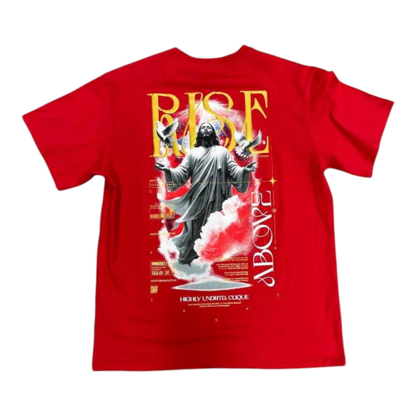 UNDRTD: BOYS Rise Above SS Tee US6100