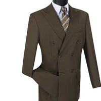 VINCI: 2pc. Modern Double Breasted Suit F-DC900