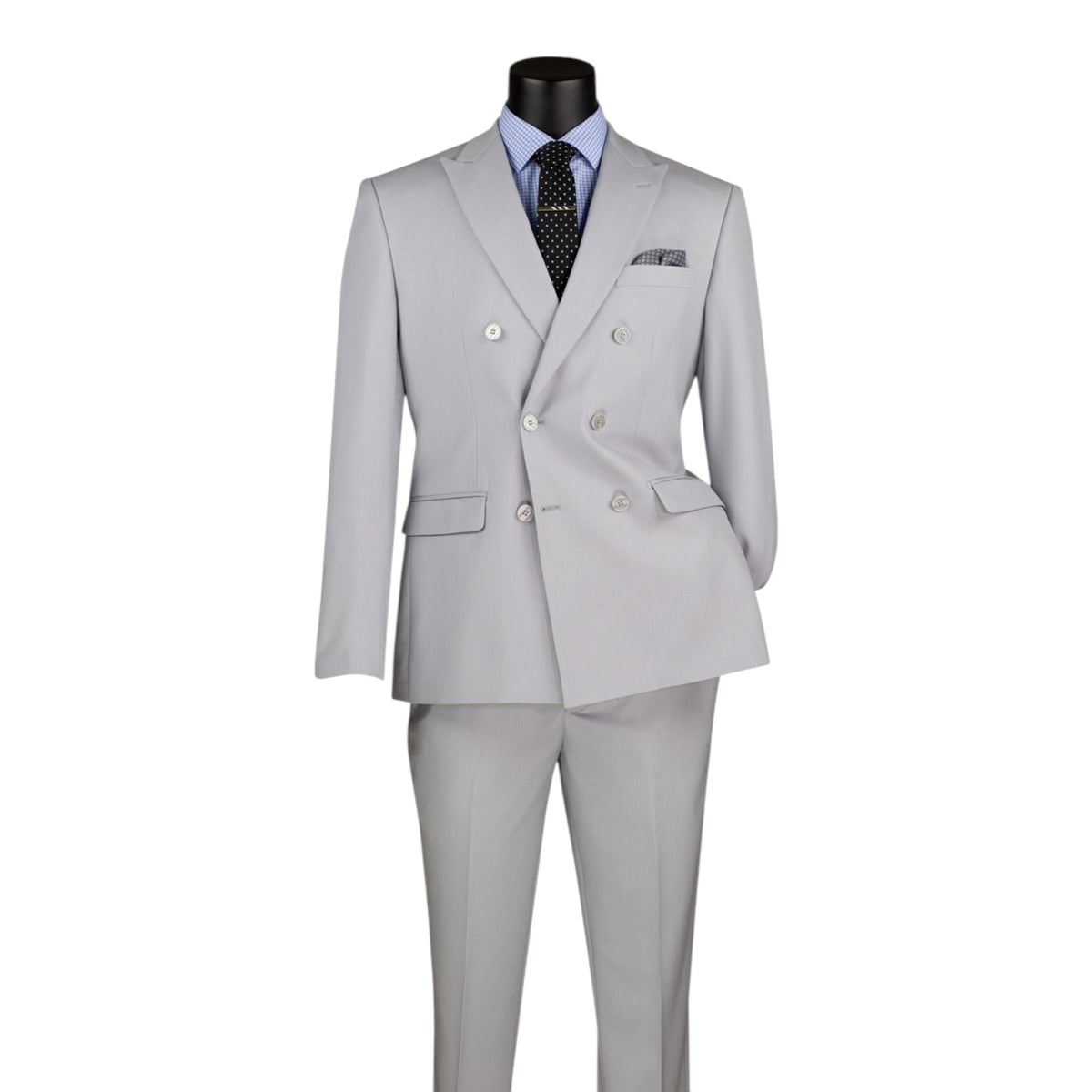 VINCI: 2pc. Slim Double Breasted Suit SDB-1