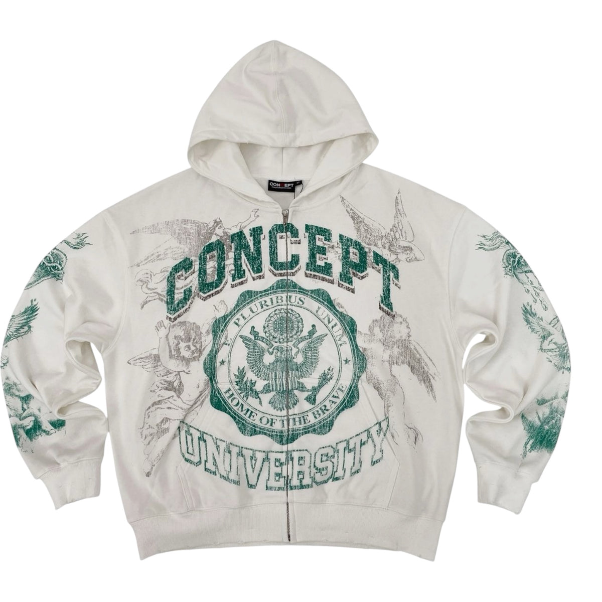 CONCEPT: University Zip Up Hoodie 31