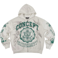 CONCEPT: University Zip Up Hoodie 31