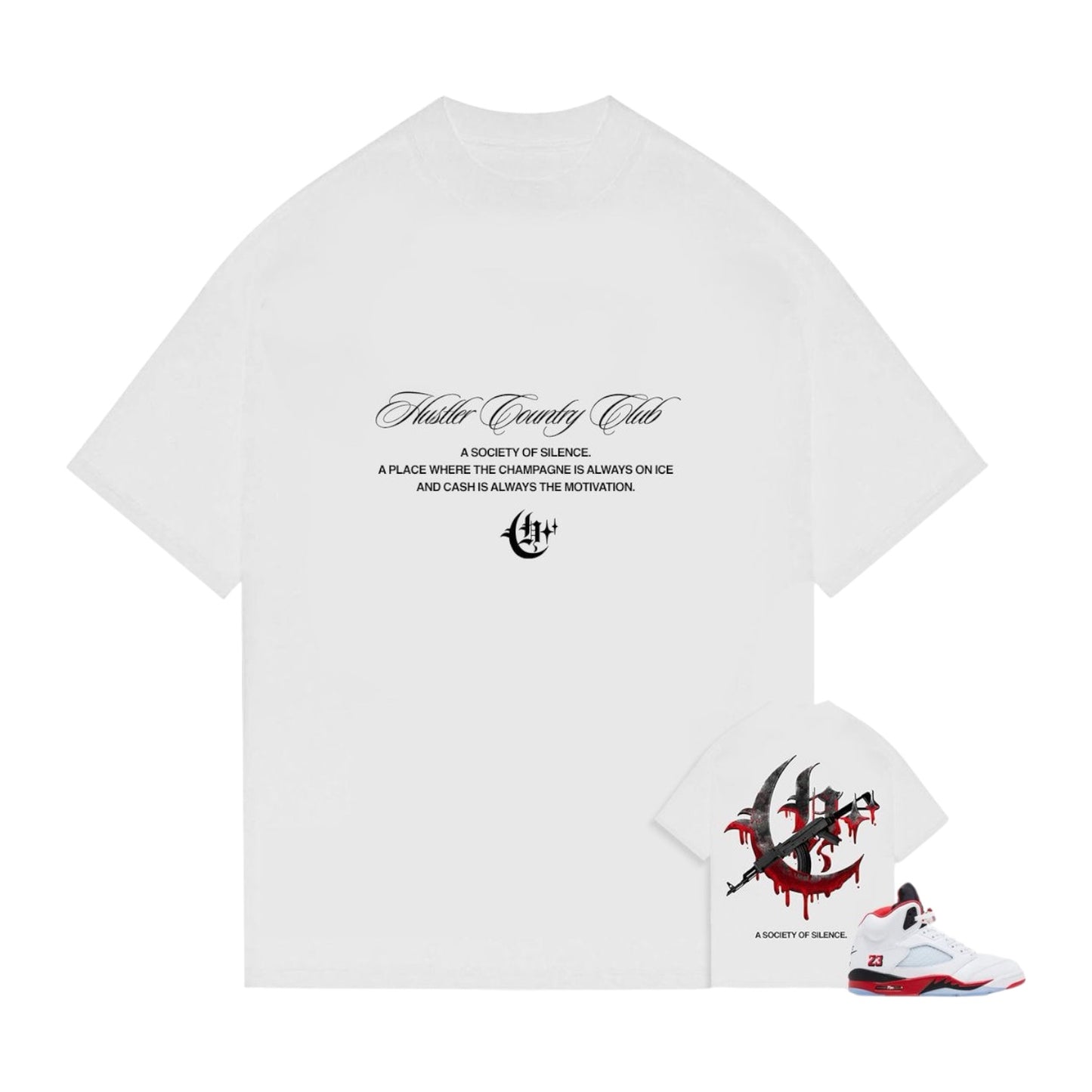 HUSTLER'S COUNTRY CLUB: Society SS Tee