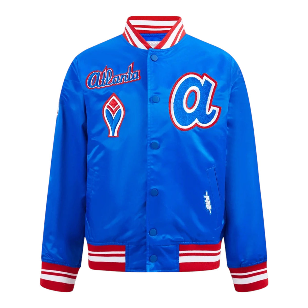 PRO STANDARD: BOYS Braves Satin Jacket LABB6315118
