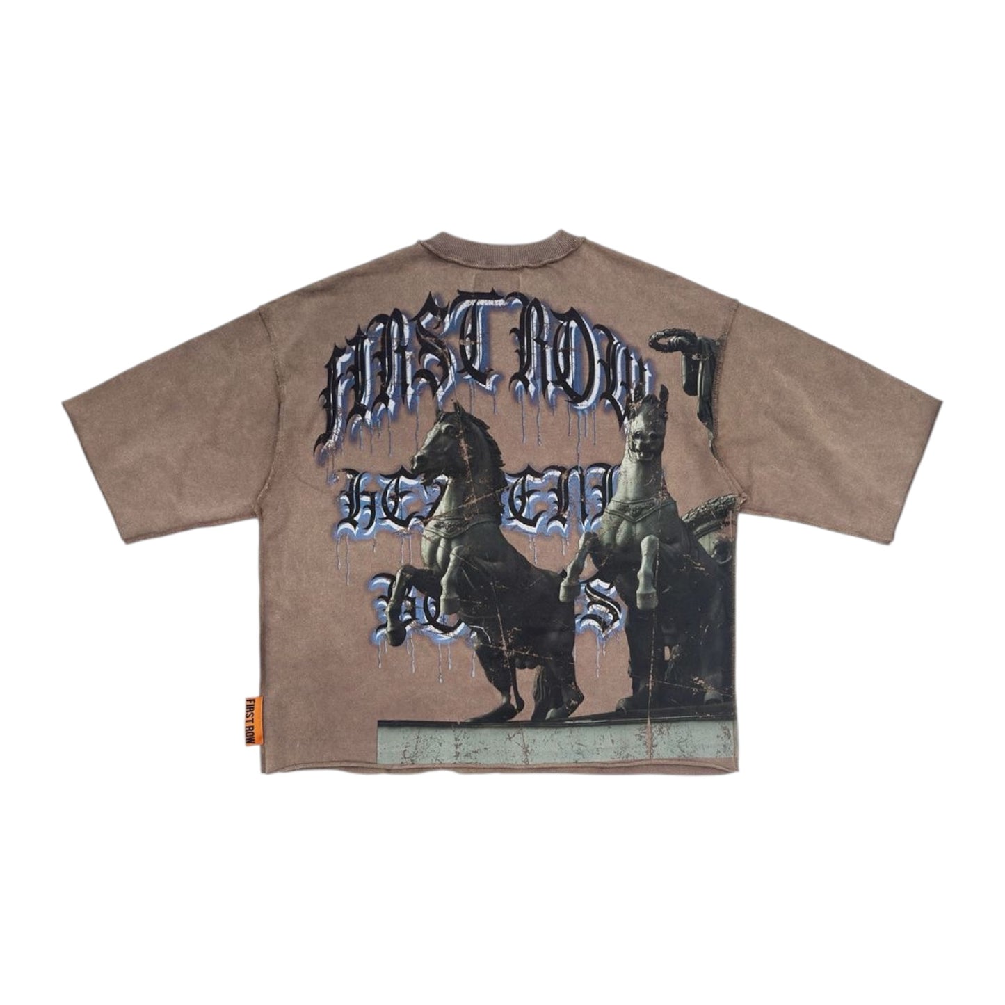 FIRST ROW: Bodies Crop Tee FRM1019