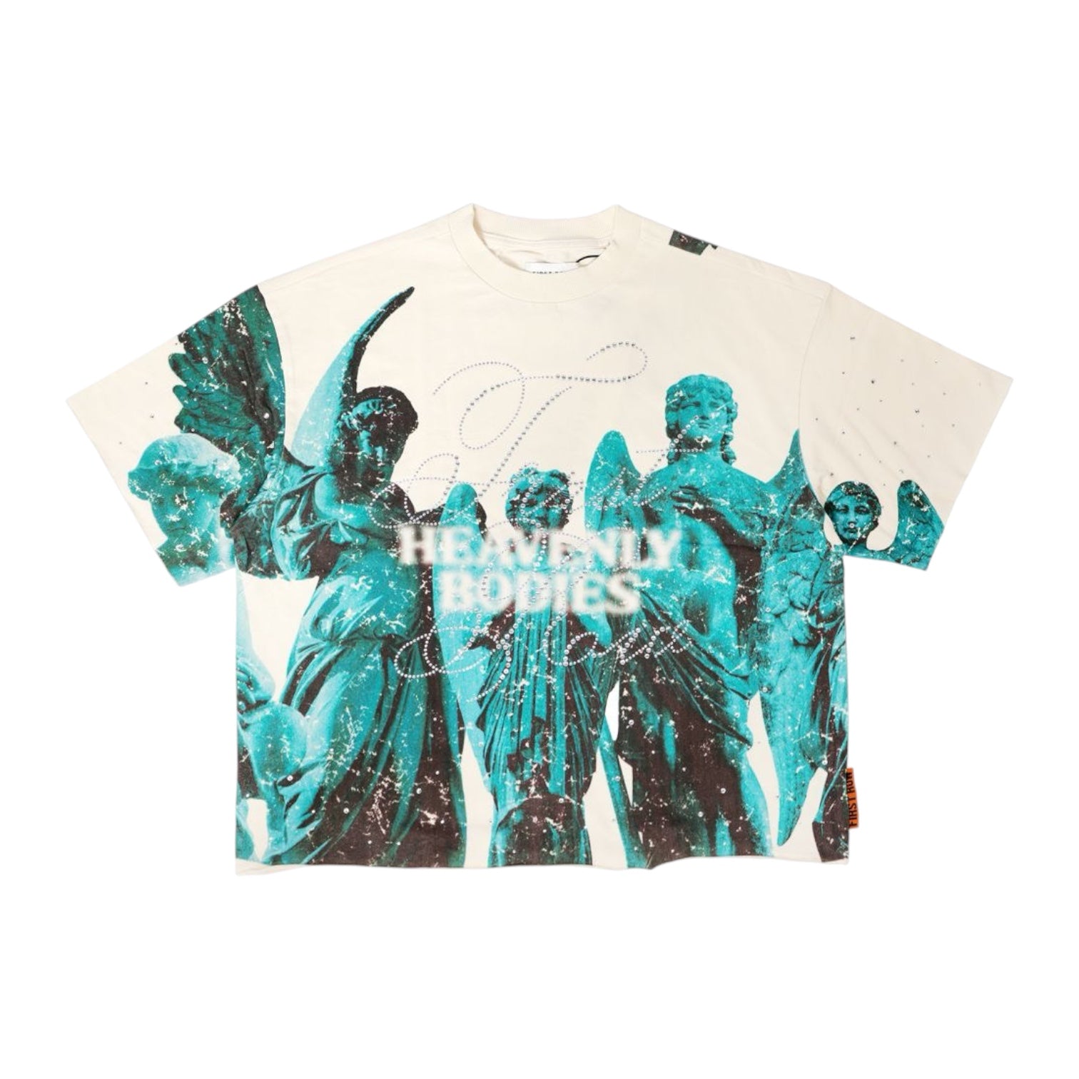 FIRST ROW: Statue Crop Tee FRM3033