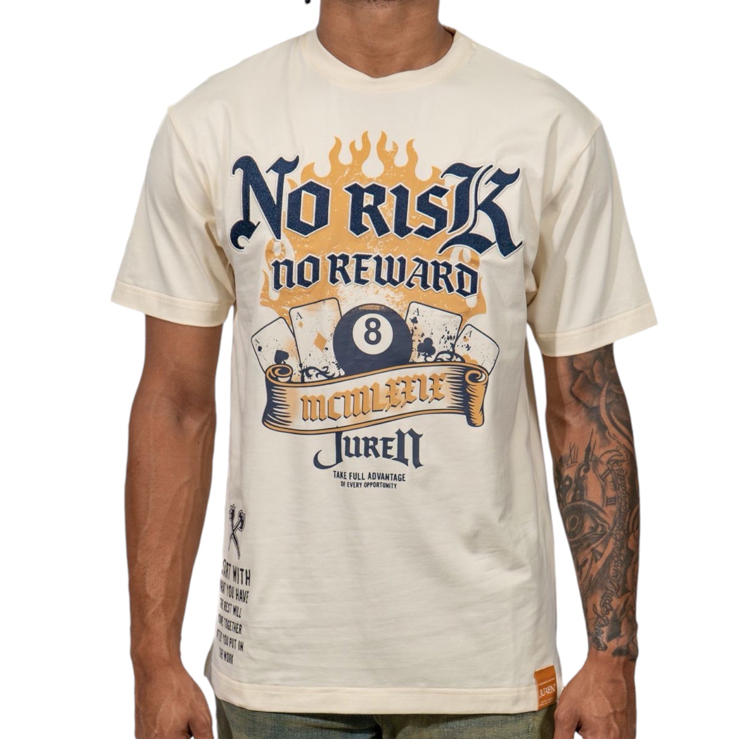 JUREN: No Risk SS Tee