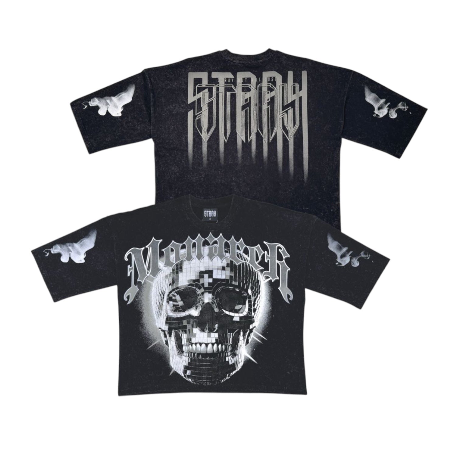 STRAY: Monarch Crop Tee ST1415