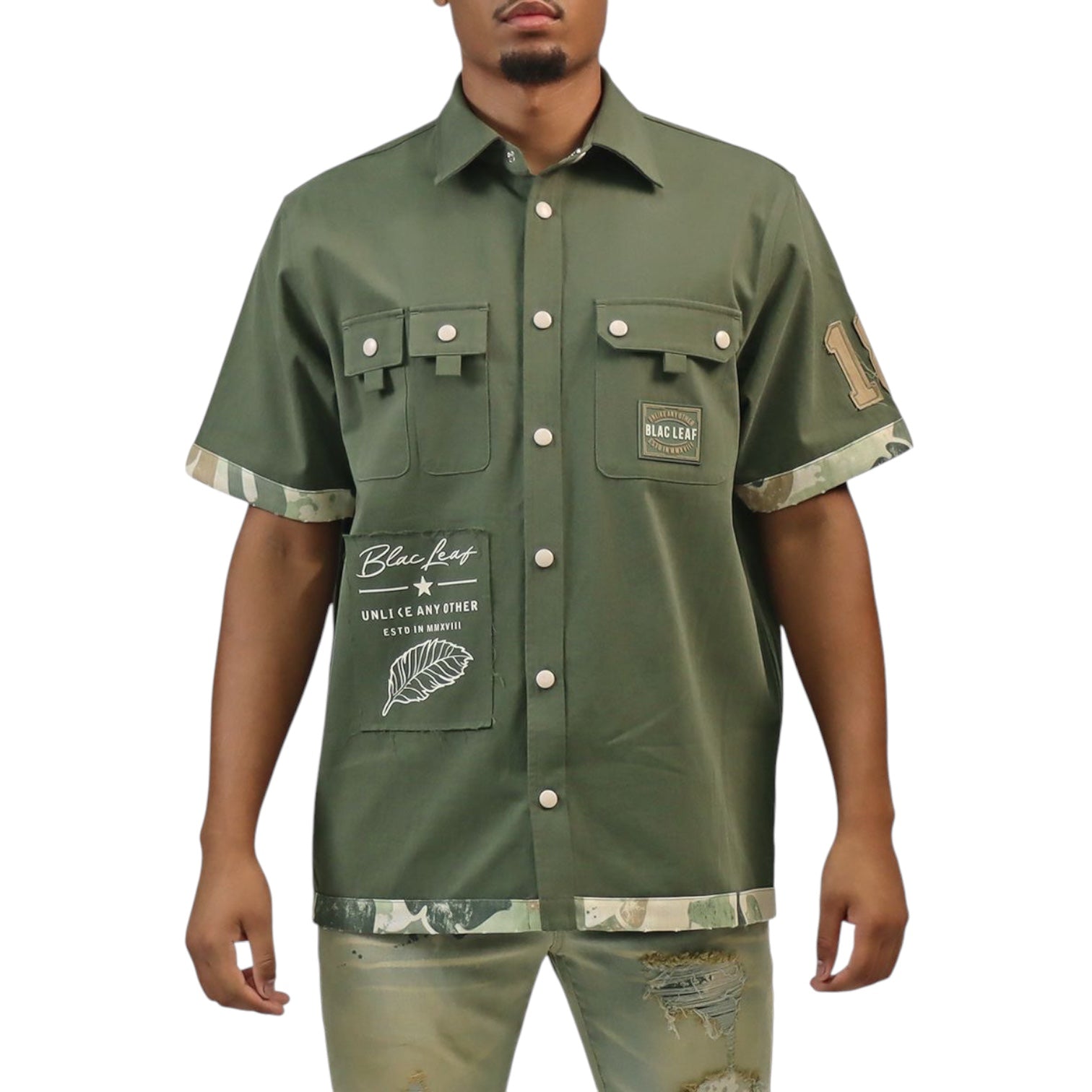 BLAC LEAF: Unlike Any Other Button Up 003