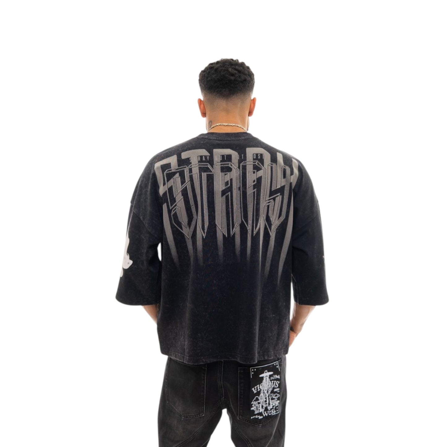 STRAY: Monarch Crop Tee ST1415