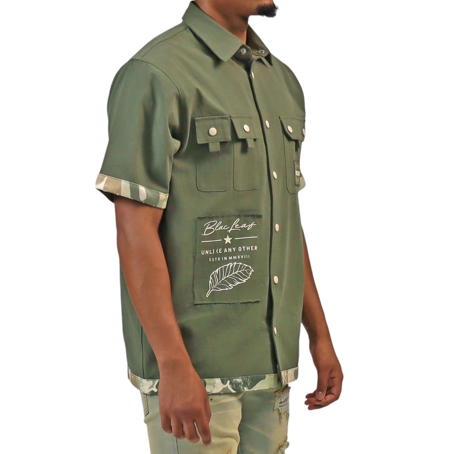 BLAC LEAF: Unlike Any Other Button Up 003